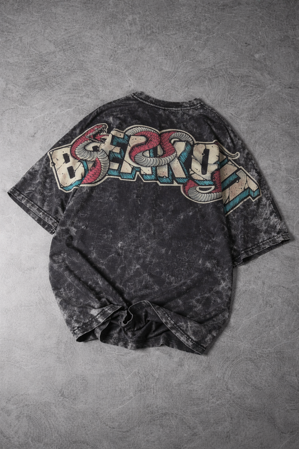 Breakout Drop Shoulder Acid Wash Tee