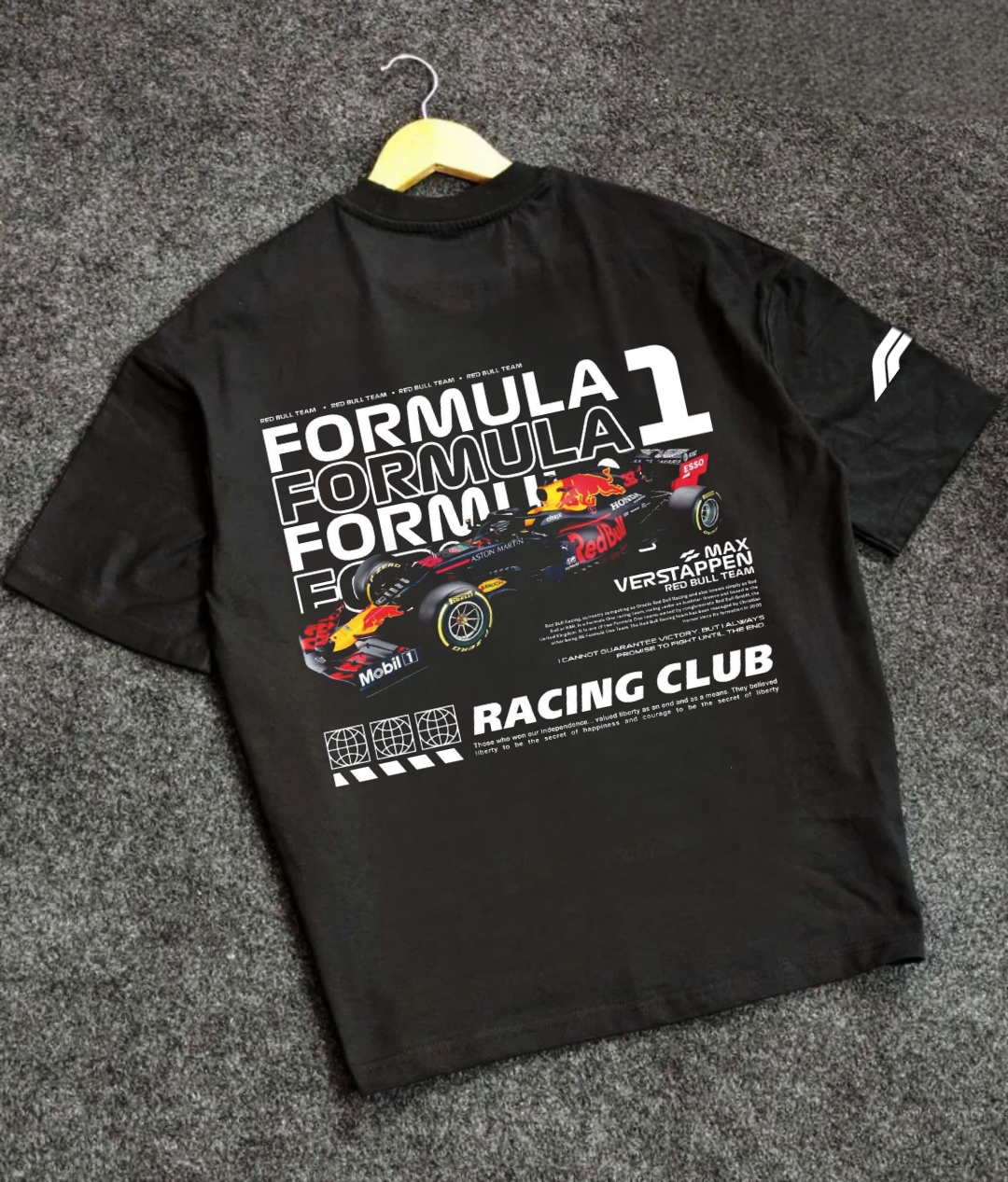 Formula-F1 Drop Shoulder T-Shirt