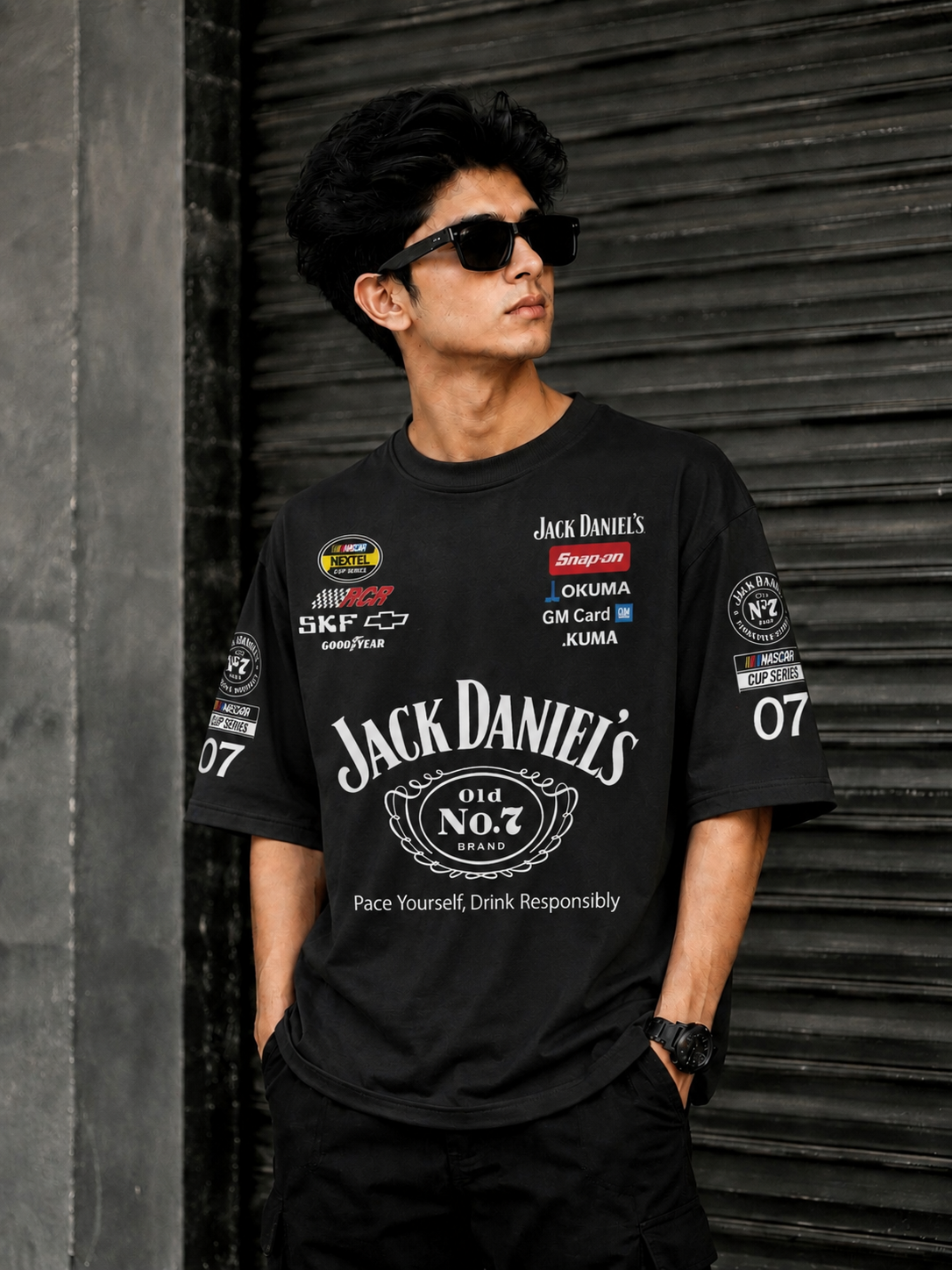 Jack Daniel's Drop Shoulder T-Shirt
