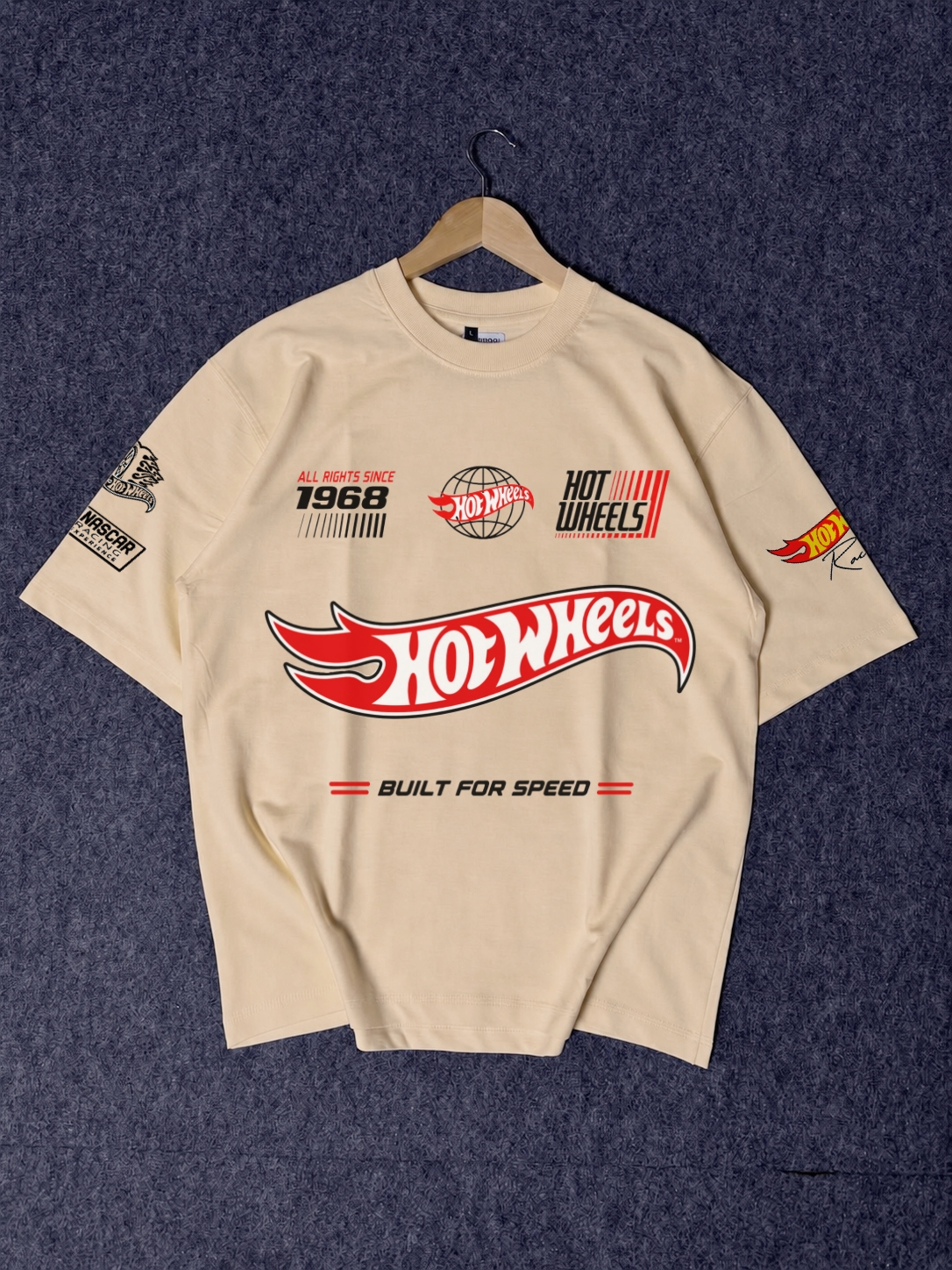 Hot Wheels Drop Shoulder T-Shirt