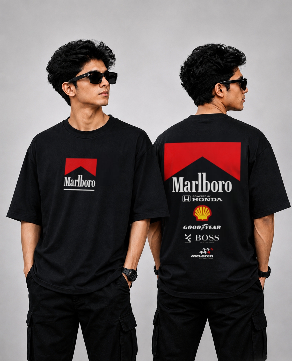 Marlboro Drop Shoulder T-Shirt