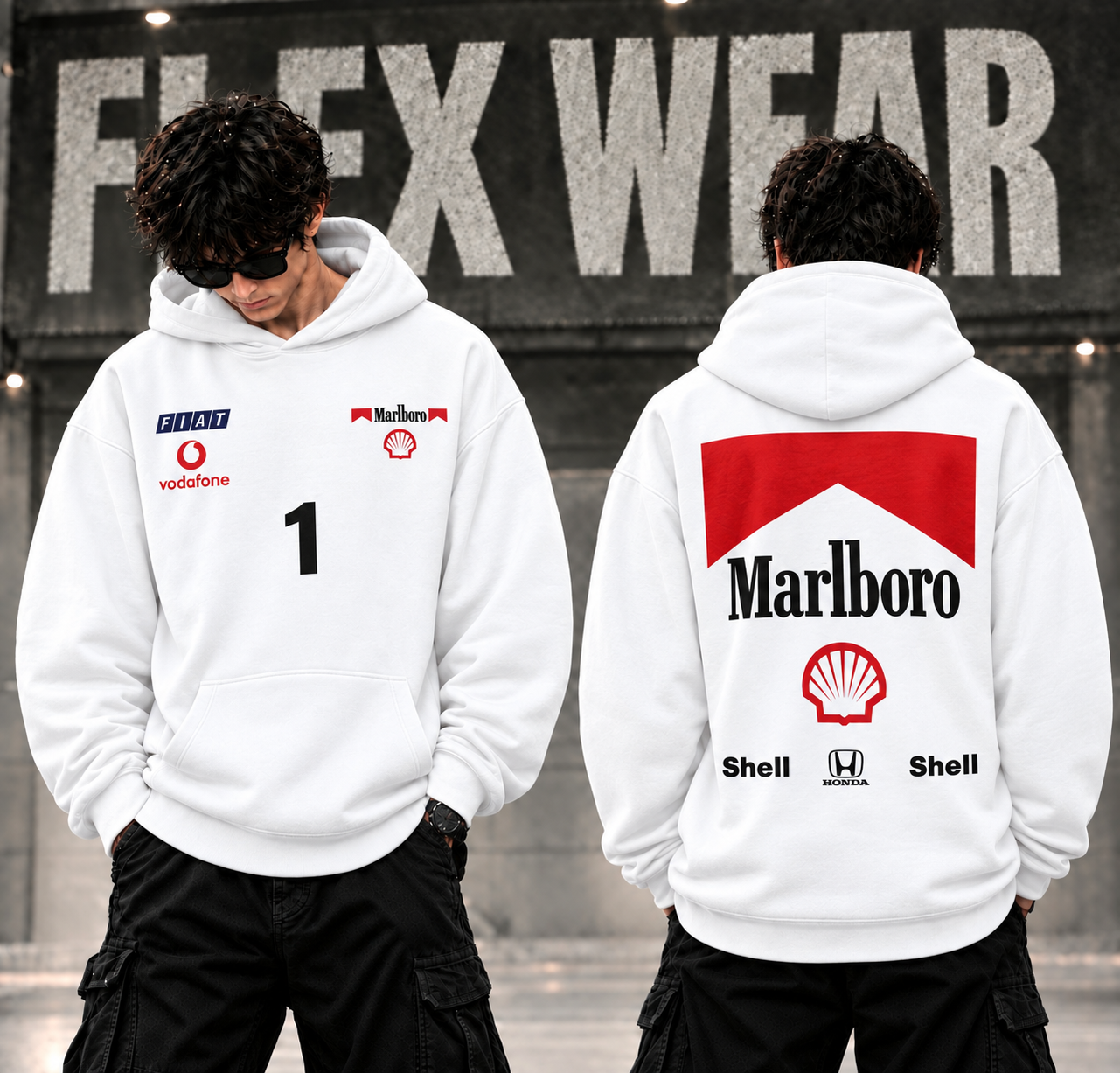 Marlboro Oversized Hoodie