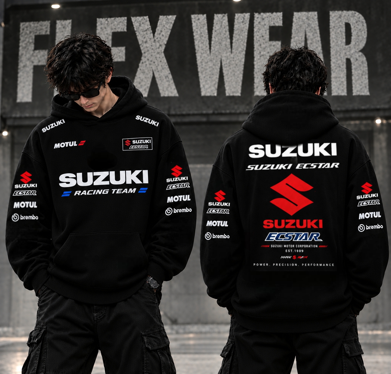 Suzuki Ecstar Oversized Hoodie