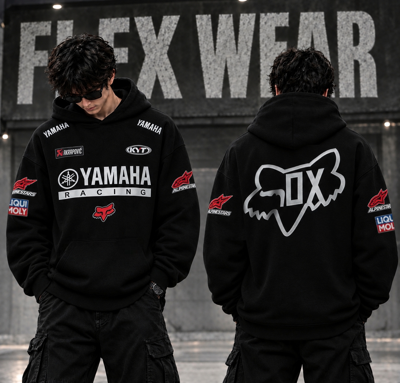 Yamaha Oversized Hoodie