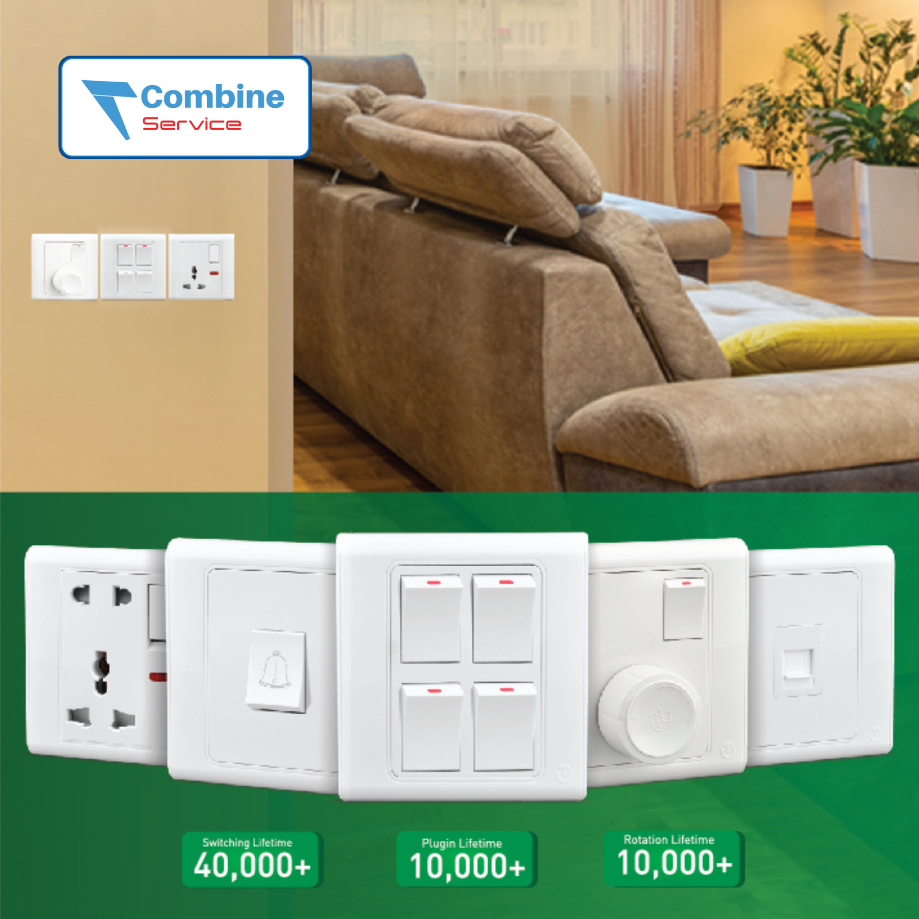 TRANSTEC Pearl Series – Switch & Socket