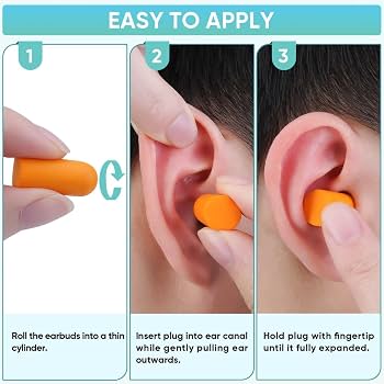 Noise Cancelling & Ultra Soft Foam Earplugs_img_2