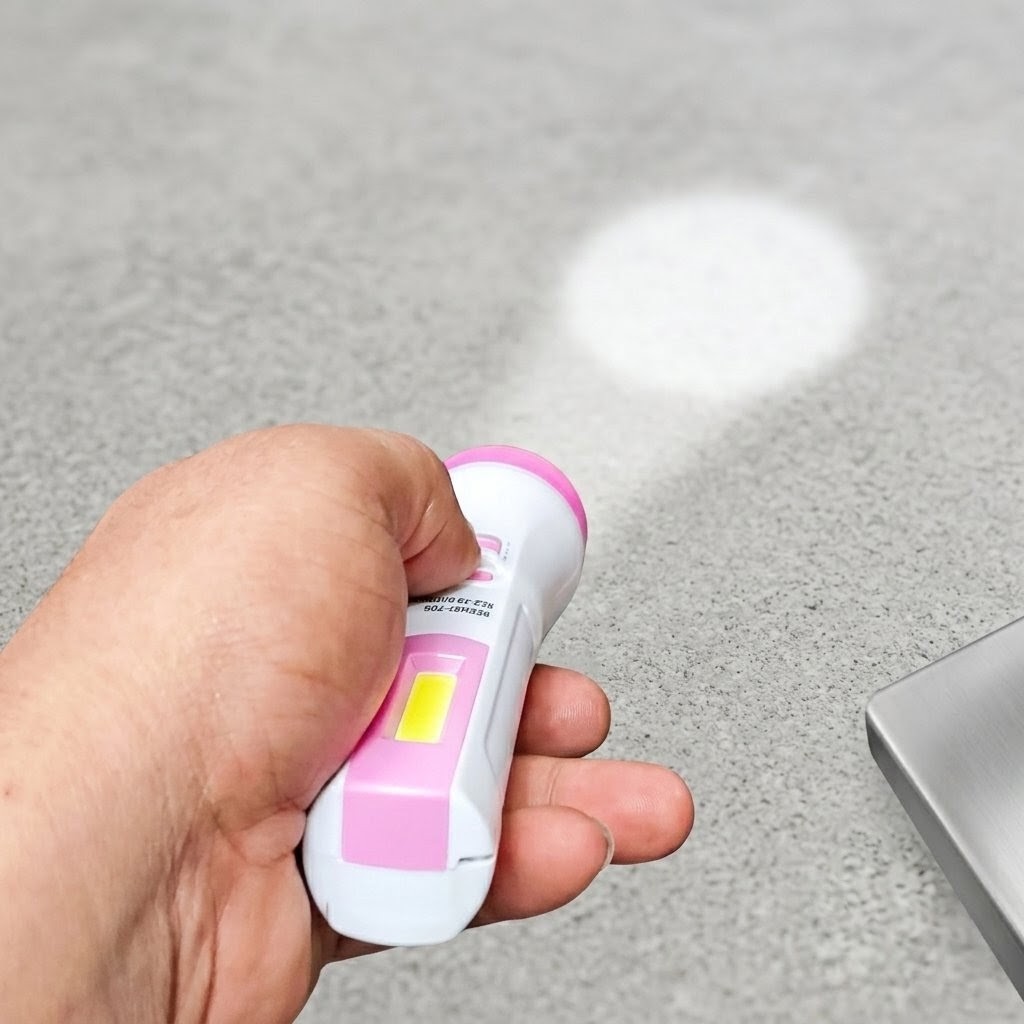 Rechargeable Mini LED Flashlight Torch Light_img_3