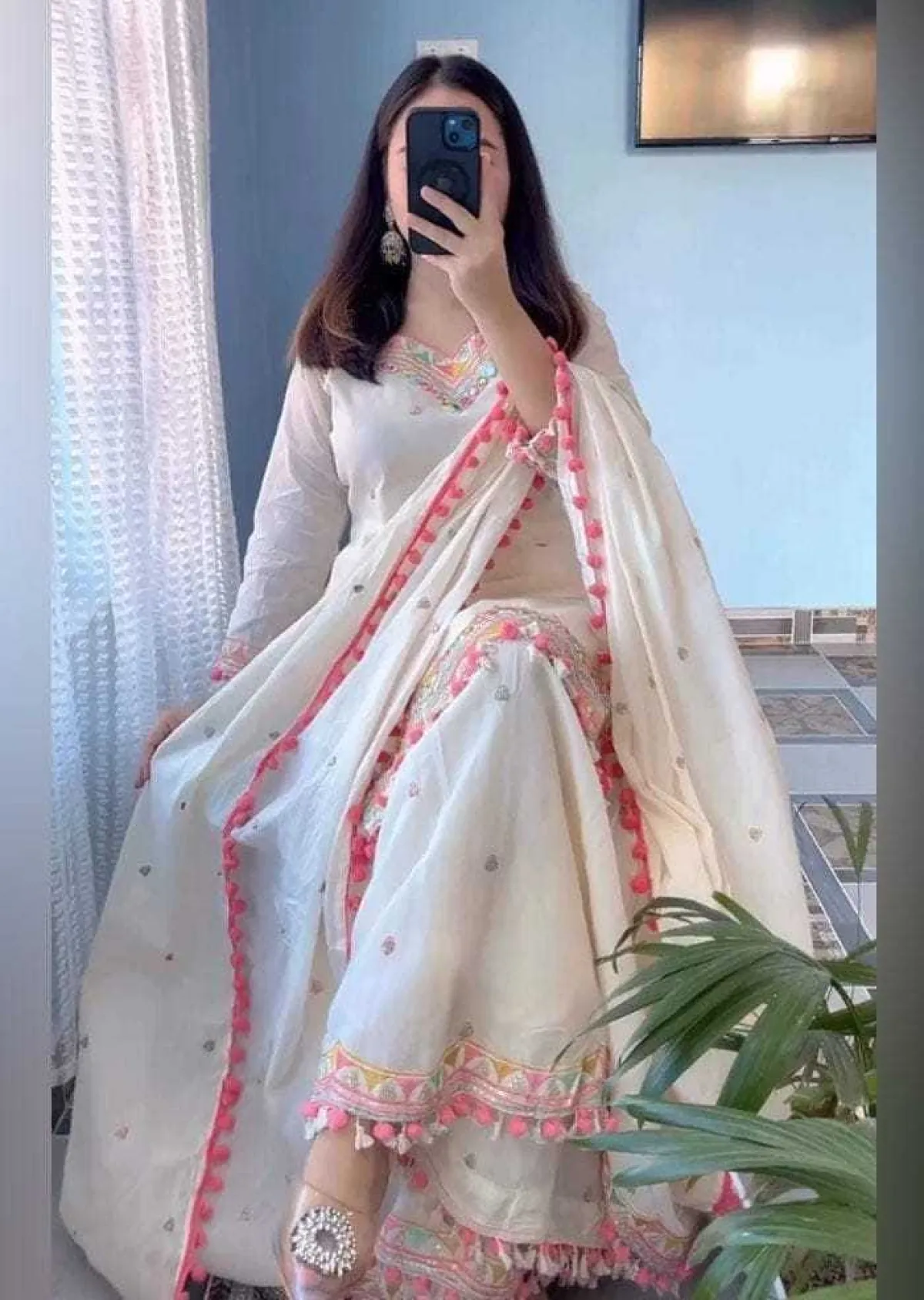 Gharara Dress