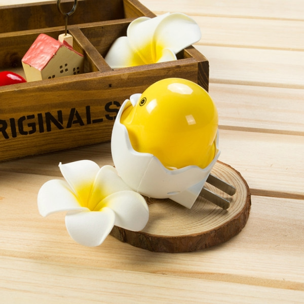 Cute Eggshell Duck Plug-in LED Night Light with Smart Dusk-to-Dawn Light Sensor_img_3