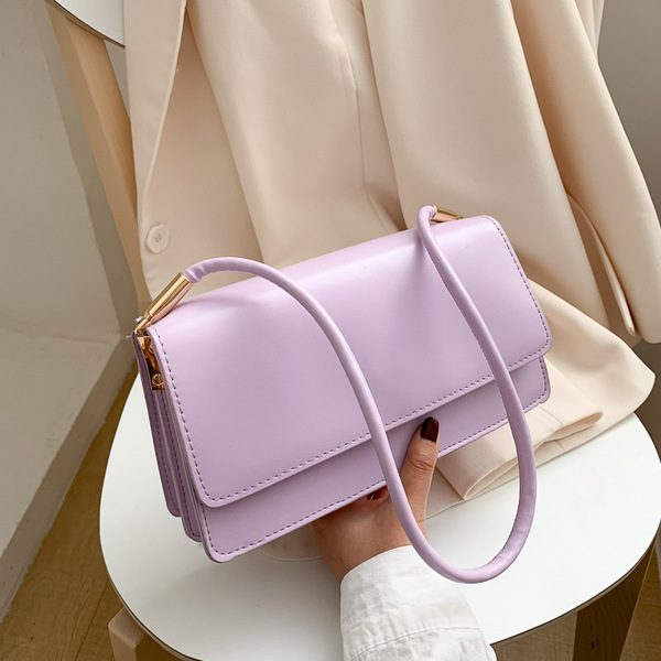 Summer Small Shoulder Bag – Trendy Underarm Square Bag for Women_img_0