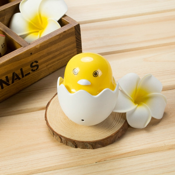 Cute Eggshell Duck Plug-in LED Night Light with Smart Dusk-to-Dawn Light Sensor_img_1
