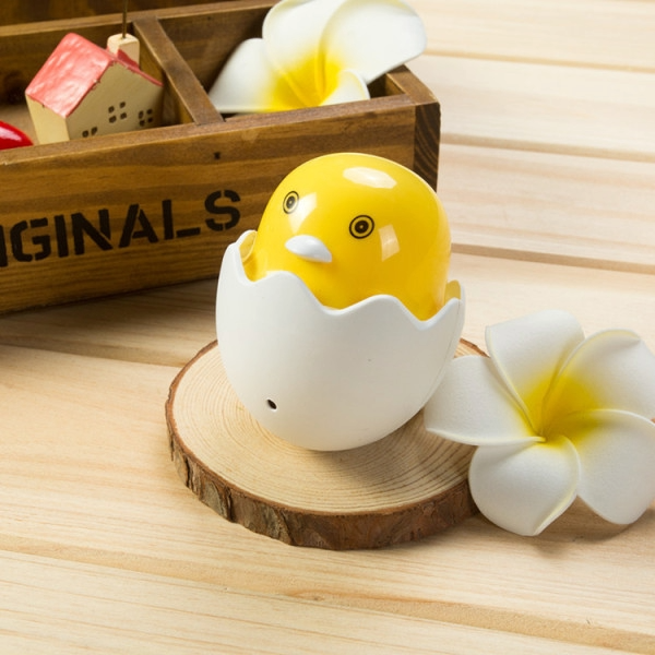Cute Eggshell Duck Plug-in LED Night Light with Smart Dusk-to-Dawn Light Sensor_img_2