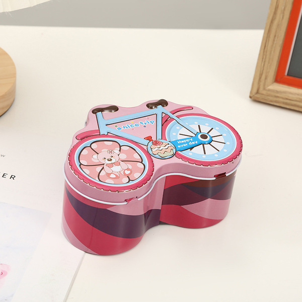 Cartoon Bicycle Piggy Bank for Kids_img_2