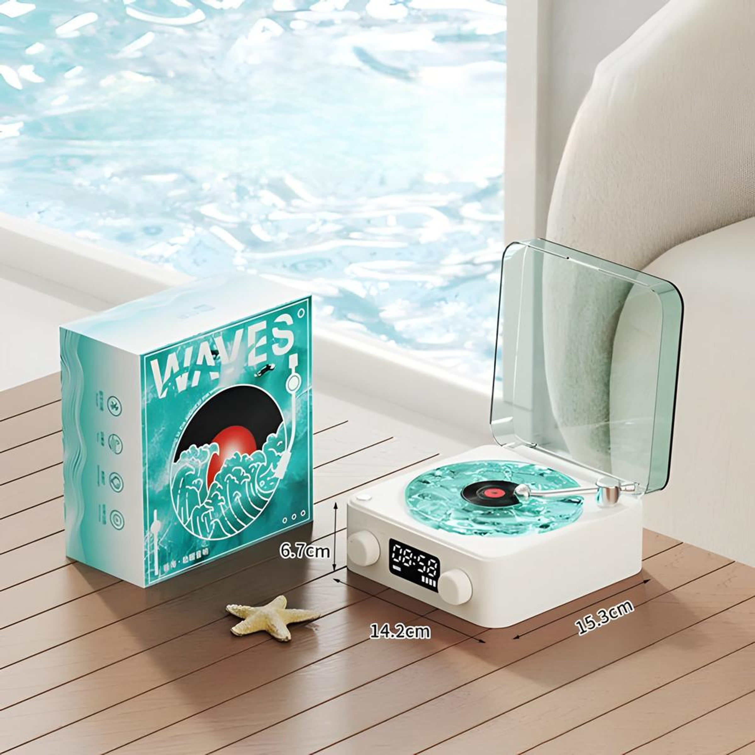 Aesthetic Waves Bluetooth Speaker