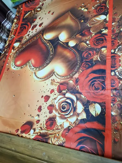 3D Bedsheet Four Piece Set. Premium Quality_img_1