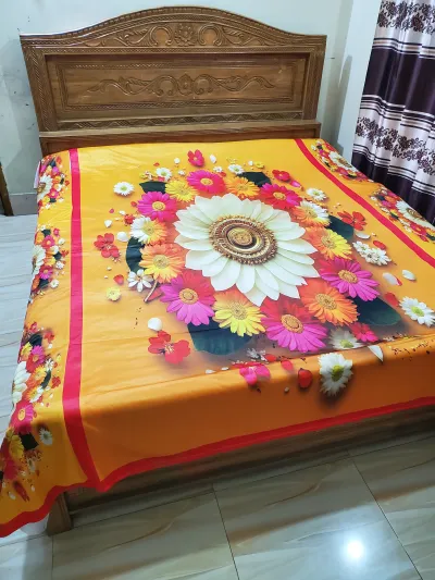 China 3D Design Bed Sheet_img_0