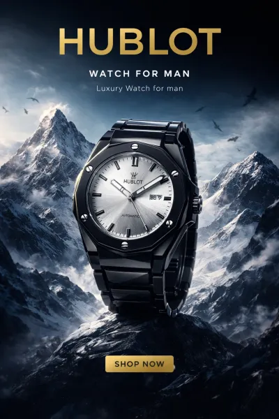 HUBLOT Men's Luxury Watch_img_3