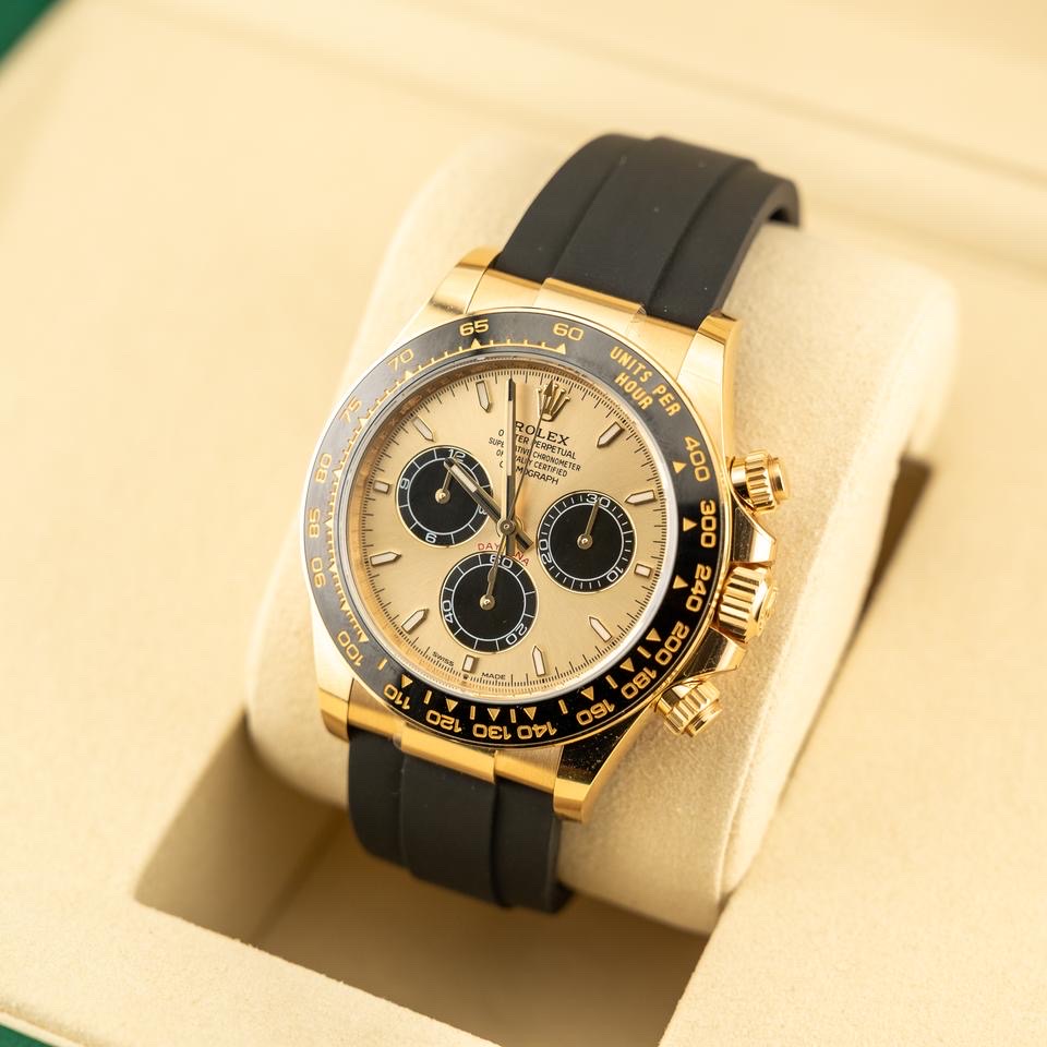 Rolex Cosmograph Daytona 40 126518Golden Dial, 18 kt Yellow Gold, 40.0 mm, Chronograph