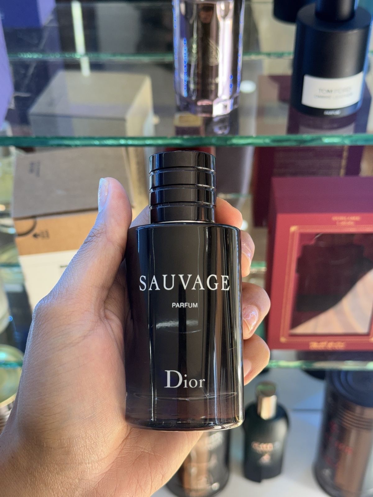 D'ior Sauvage Parfum (Original Stocklot) for Men 100ml with bag thumbnail 2