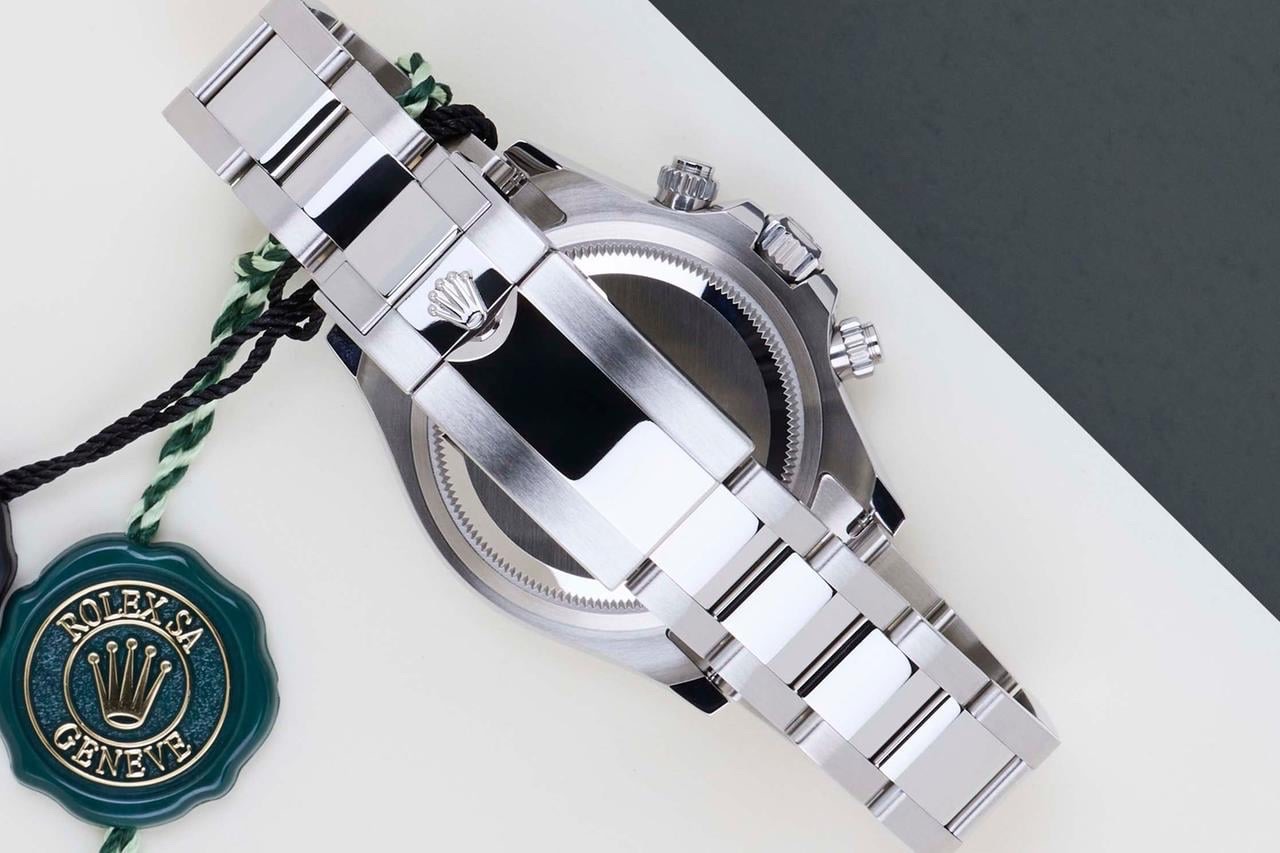 Rolex New Cosmograph Daytona (Panda) Oyster, Ref: 126500LN White Dial, Oystersteel 904L, 40.0 mm, Chronograph movement 4131 Swiss (custom), Weight, Thickness - Same as Original thumbnail 6