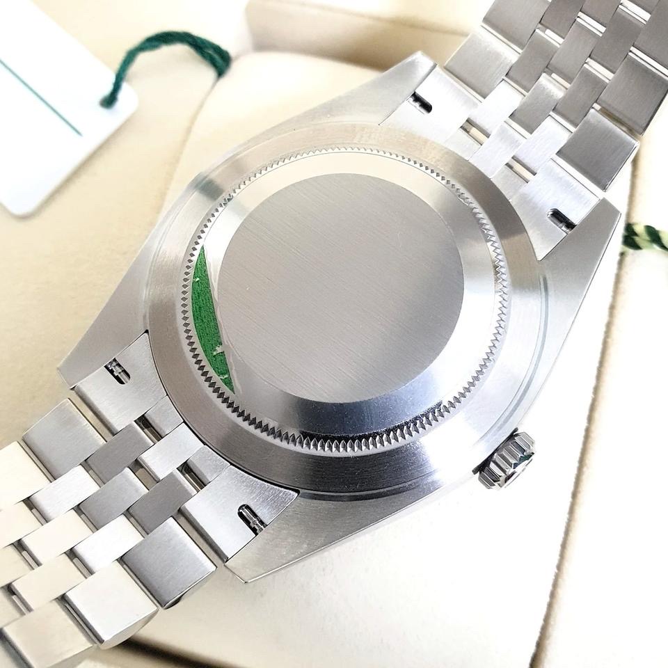 Rolex Datejust NEW 2026 41mm, ref: 126334, movement 3235 Swiss (custom) Oystersteel and white gold polish, Jubilee Green Ombre Dial, , Weight, Thickness - Same as Original thumbnail 10