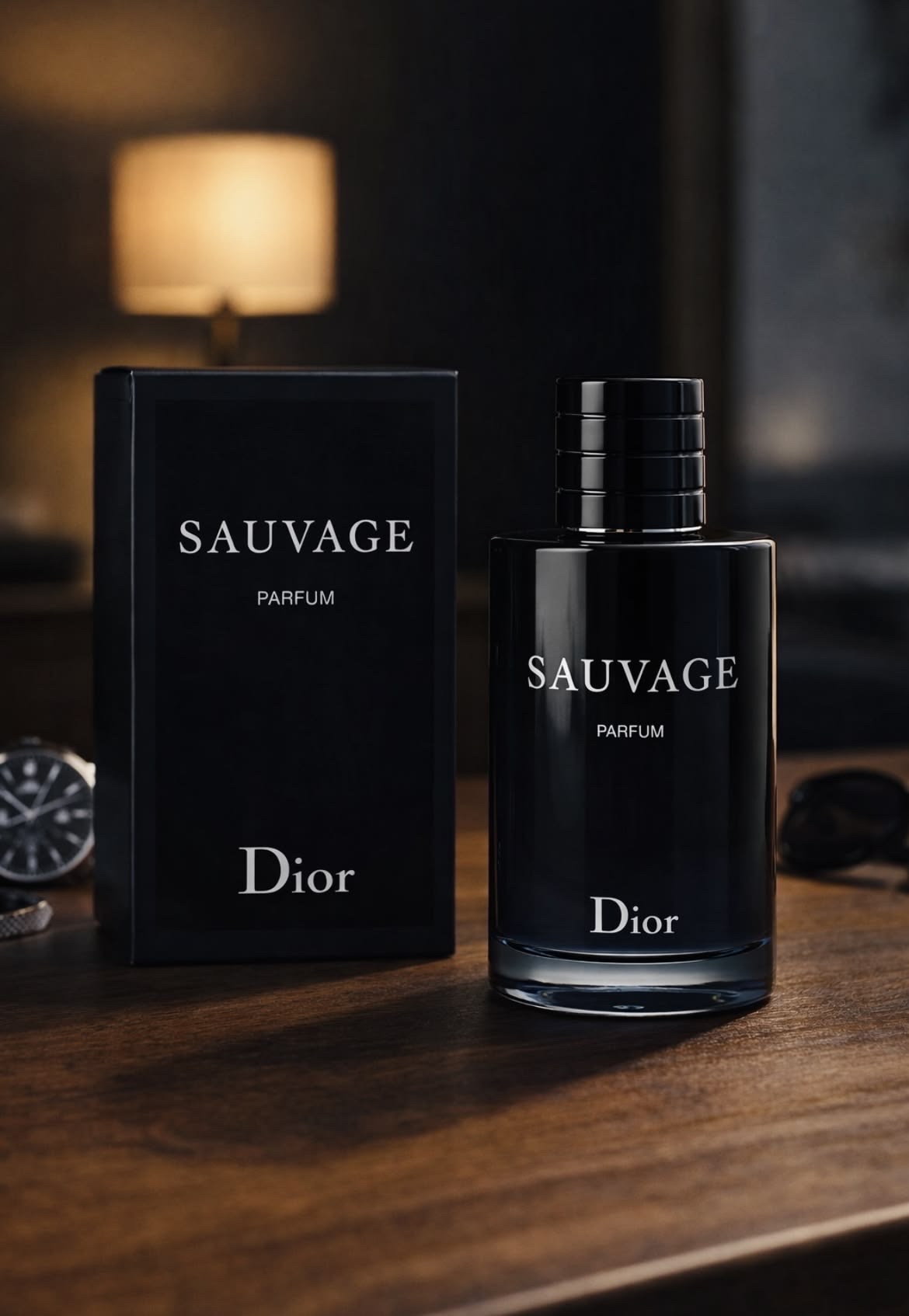 D'ior Sauvage Parfum (Original Stocklot) for Men 100ml with bag thumbnail 3