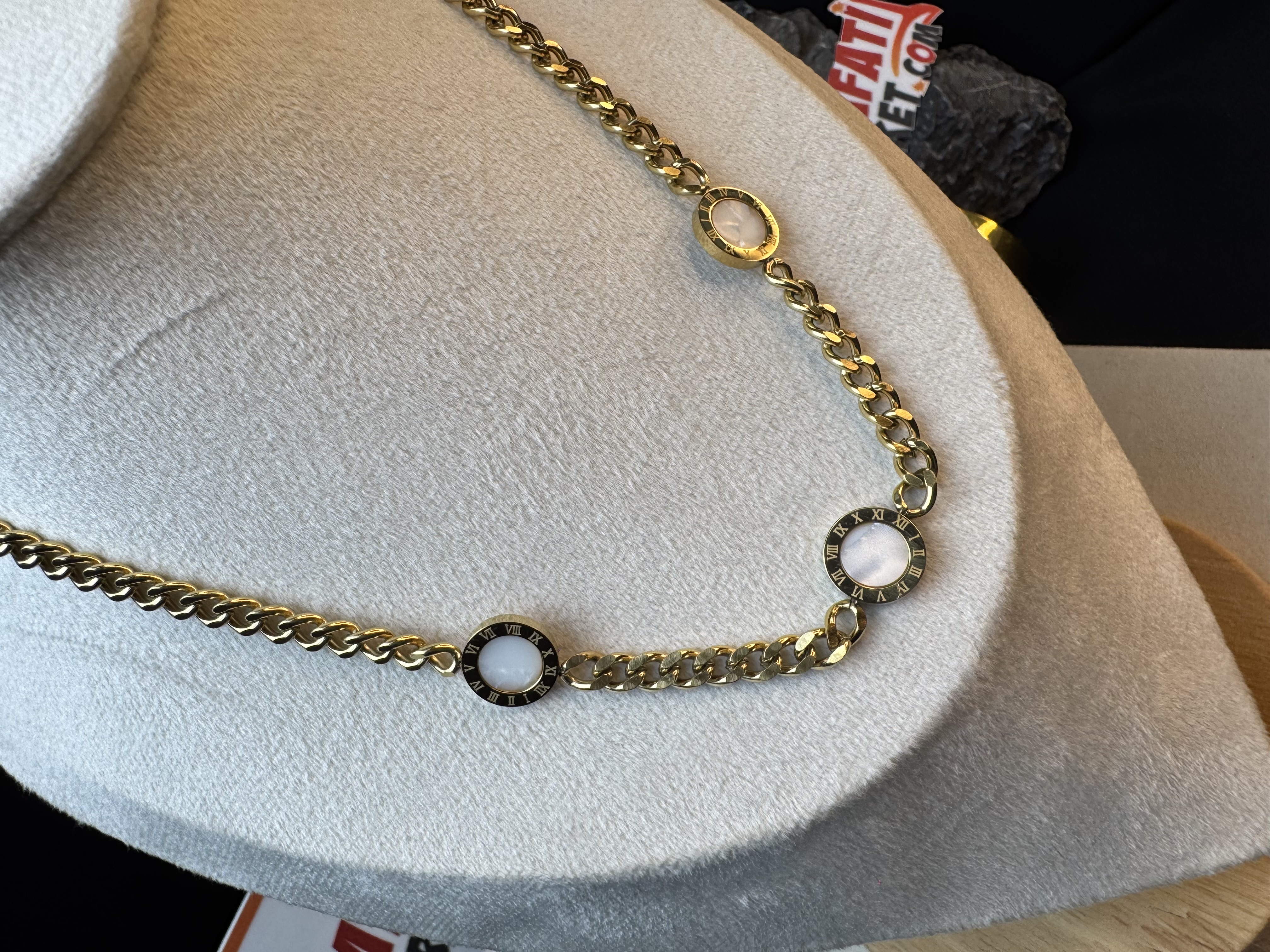 Bvlgari 18 kt yellow gold SS chain necklace unisex - 2 Years Color guarantee thumbnail 5