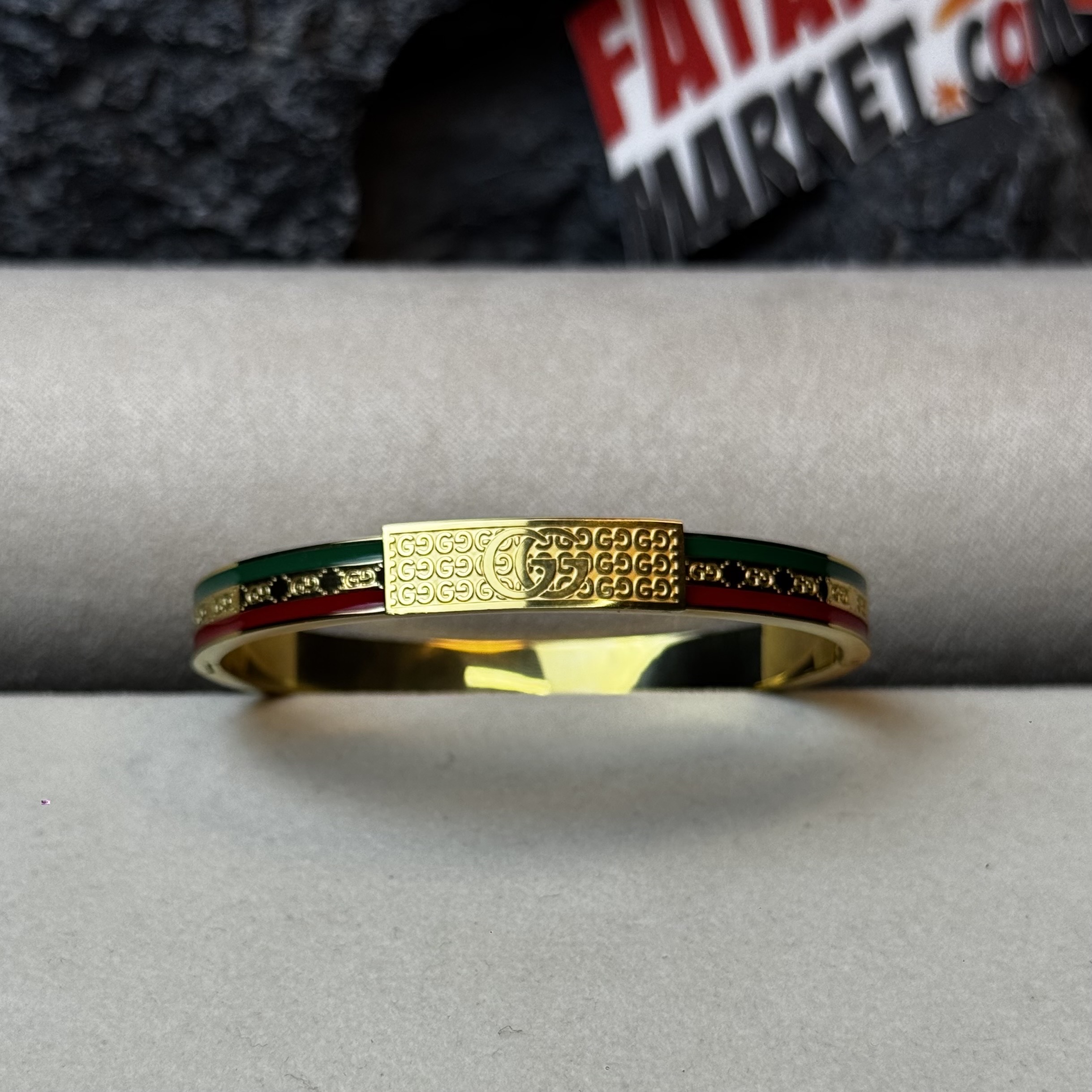 Gucci GG Marmont cuff bracelet Gold - 2 years Color guarantee thumbnail 2