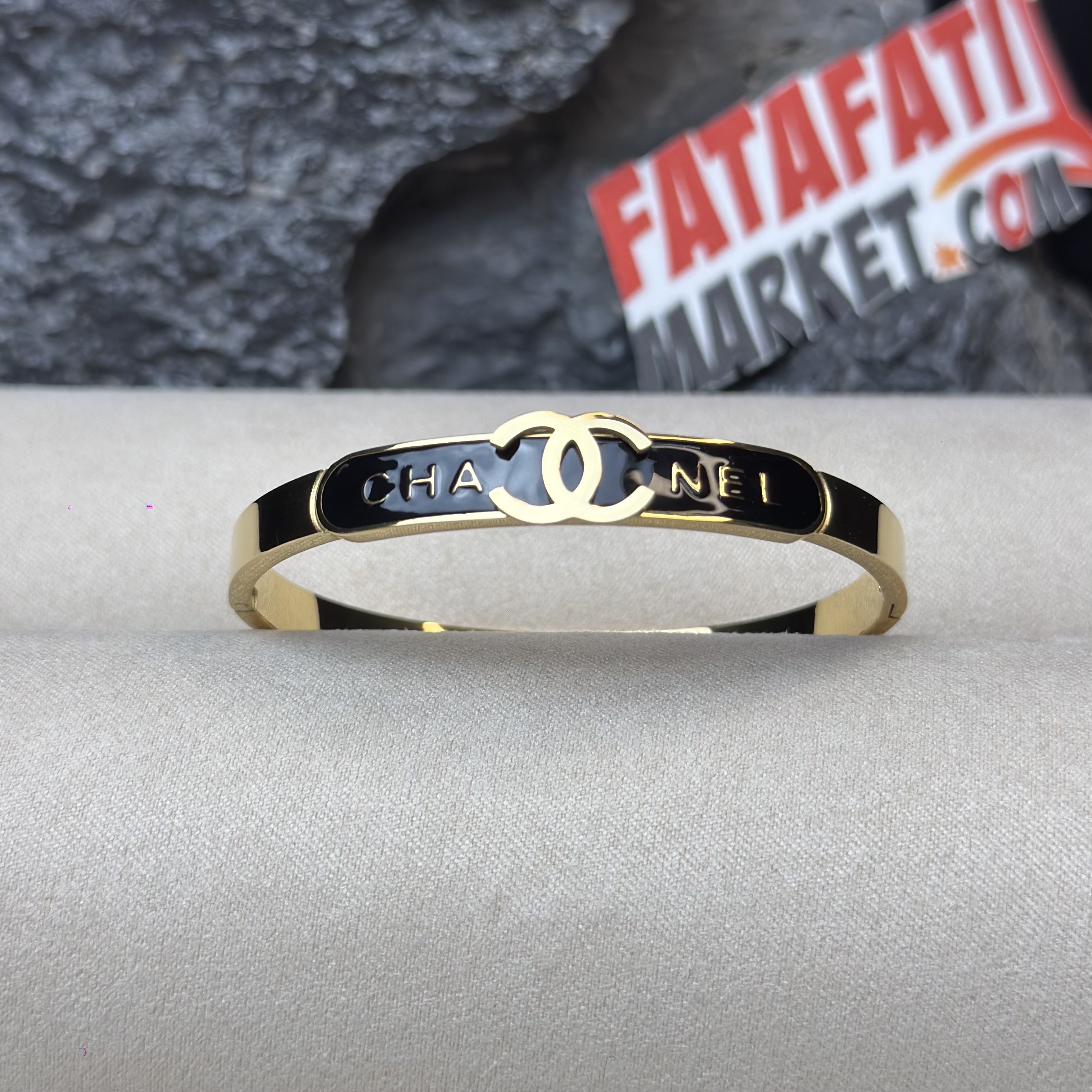 CHANEL coco Gold Bracelet unisex- 2 Years Color Guarantee
