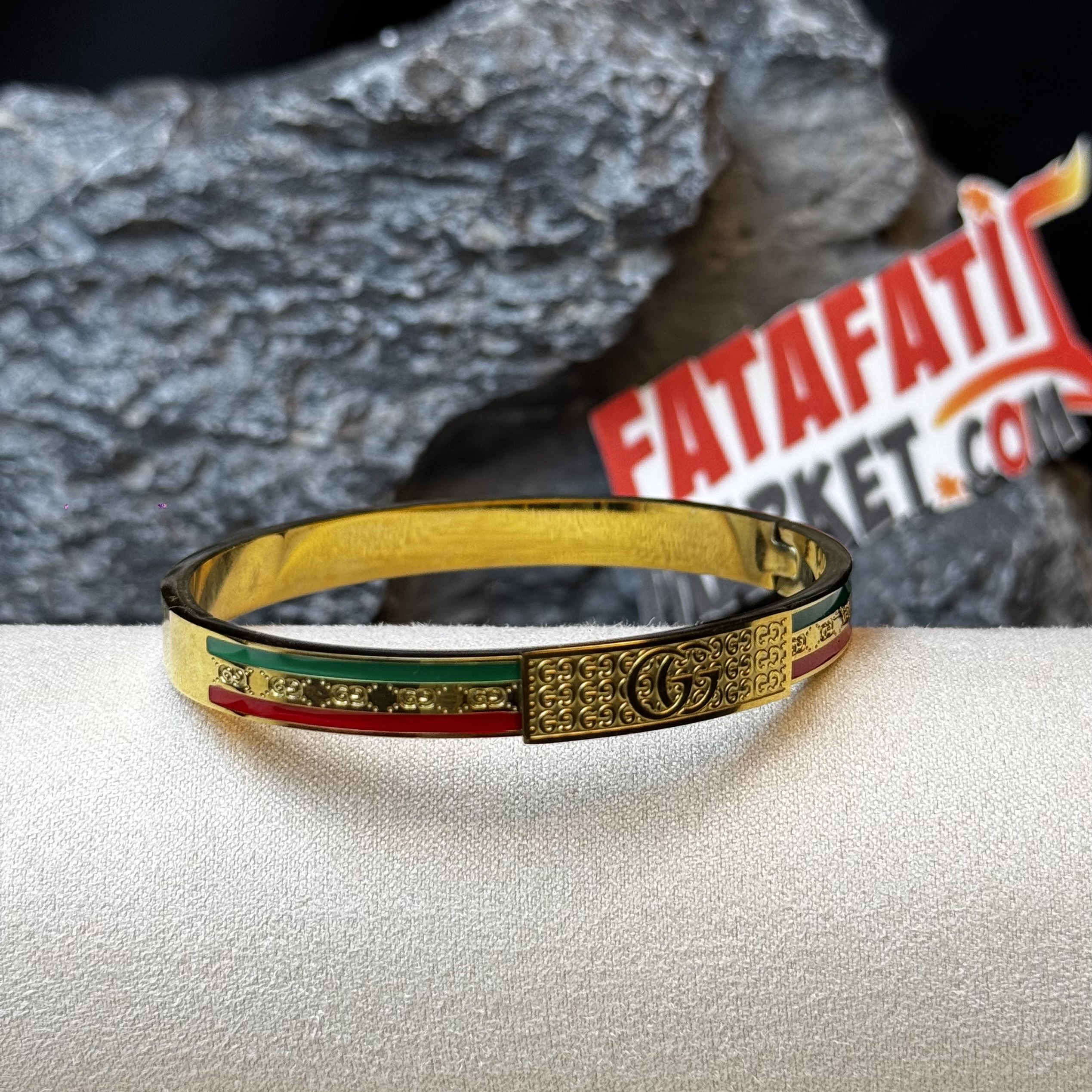 Gucci GG Marmont cuff bracelet Gold - 2 years Color guarantee thumbnail 5