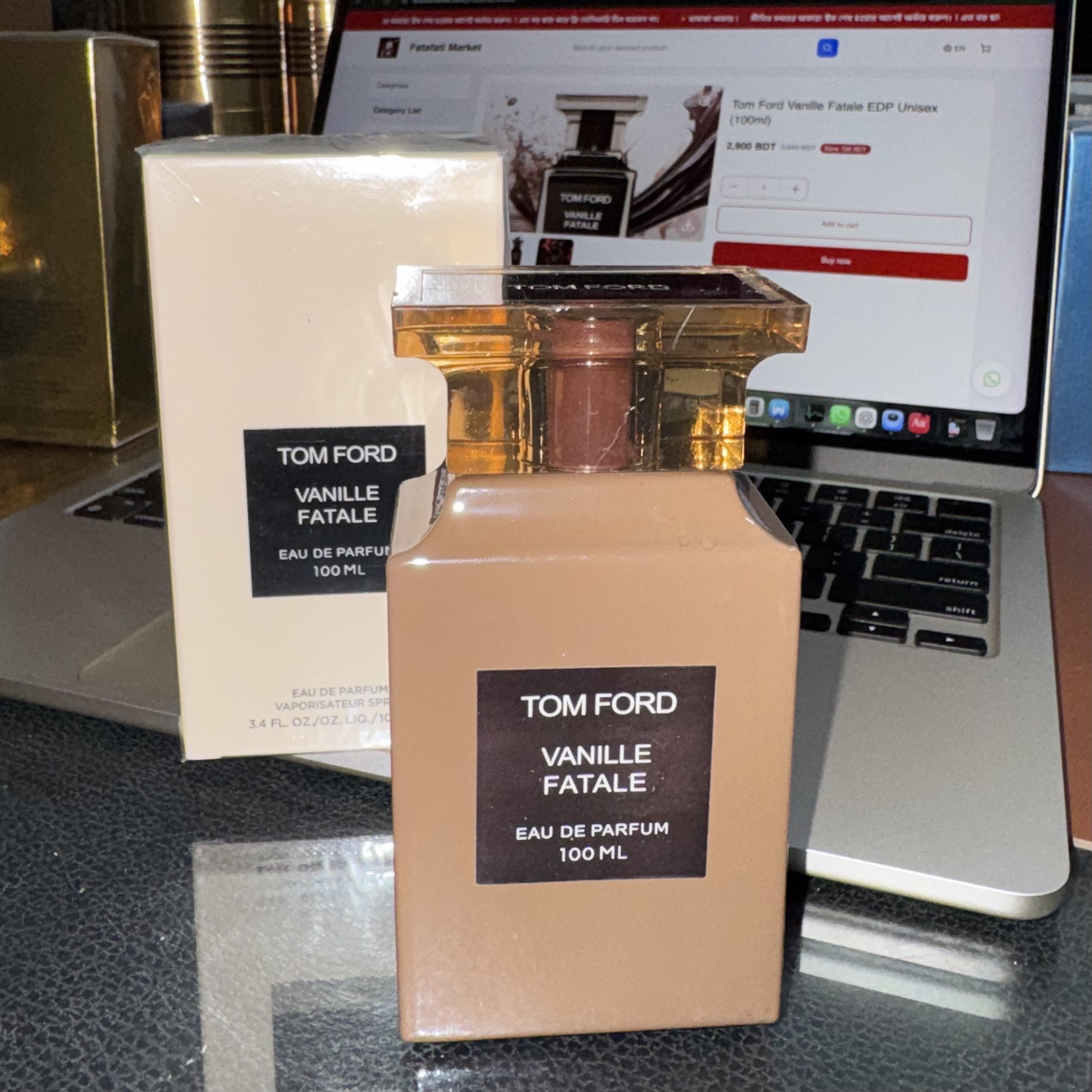 Vanille Fatale (1:1) EDP Unisex (100ml) thumbnail 3