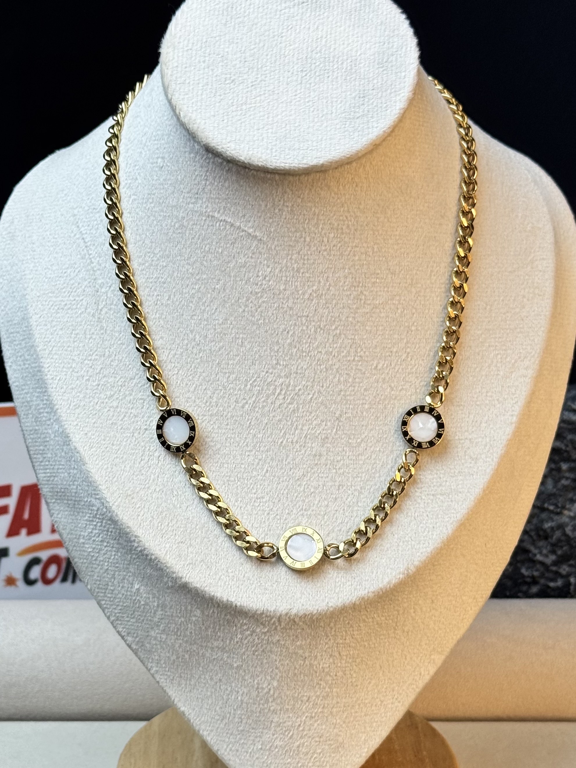 Bvlgari 18 kt yellow gold SS chain necklace unisex - 2 Years Color guarantee thumbnail 2