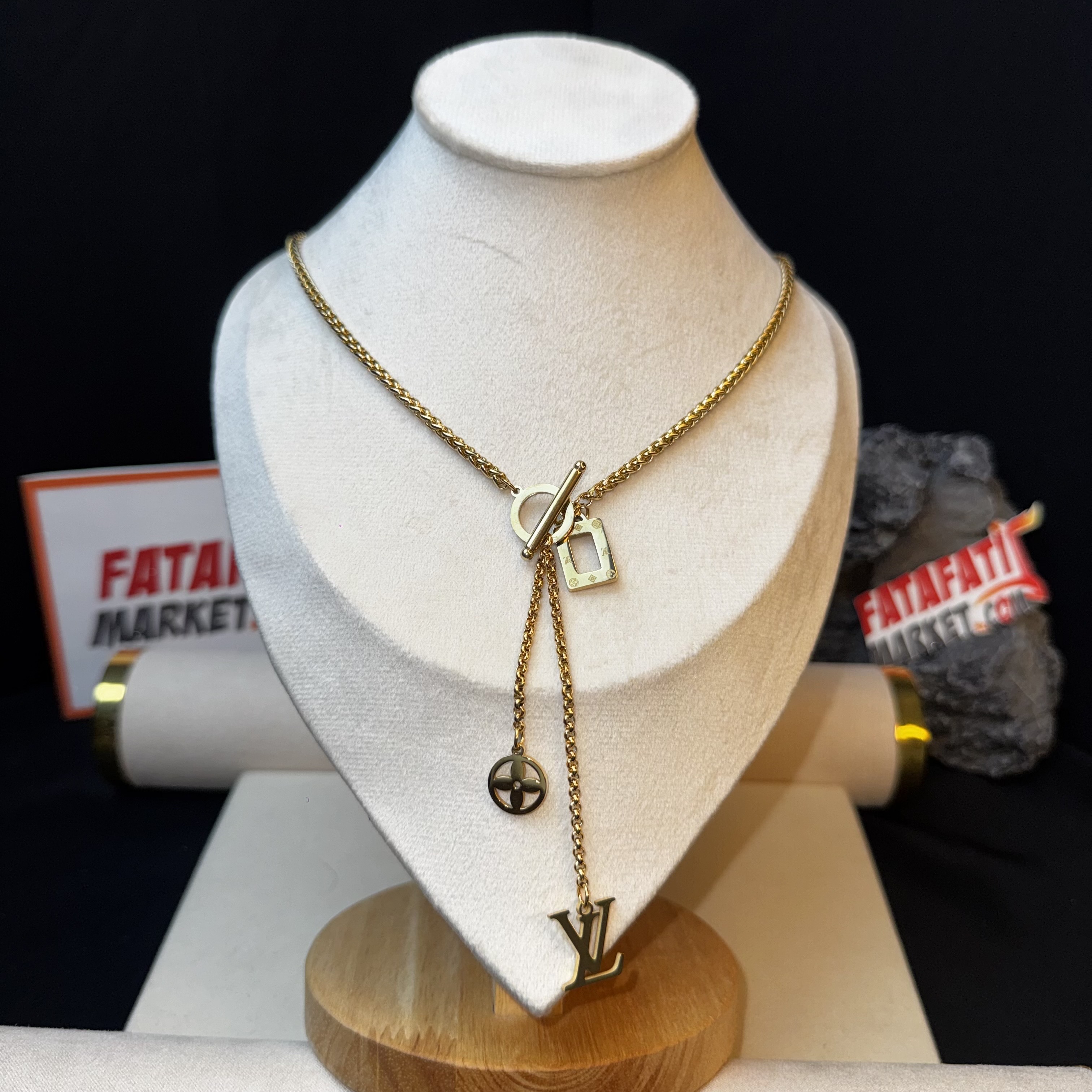 LV Nautical Pendant limited edition Gold - 2 Years Color guarantee