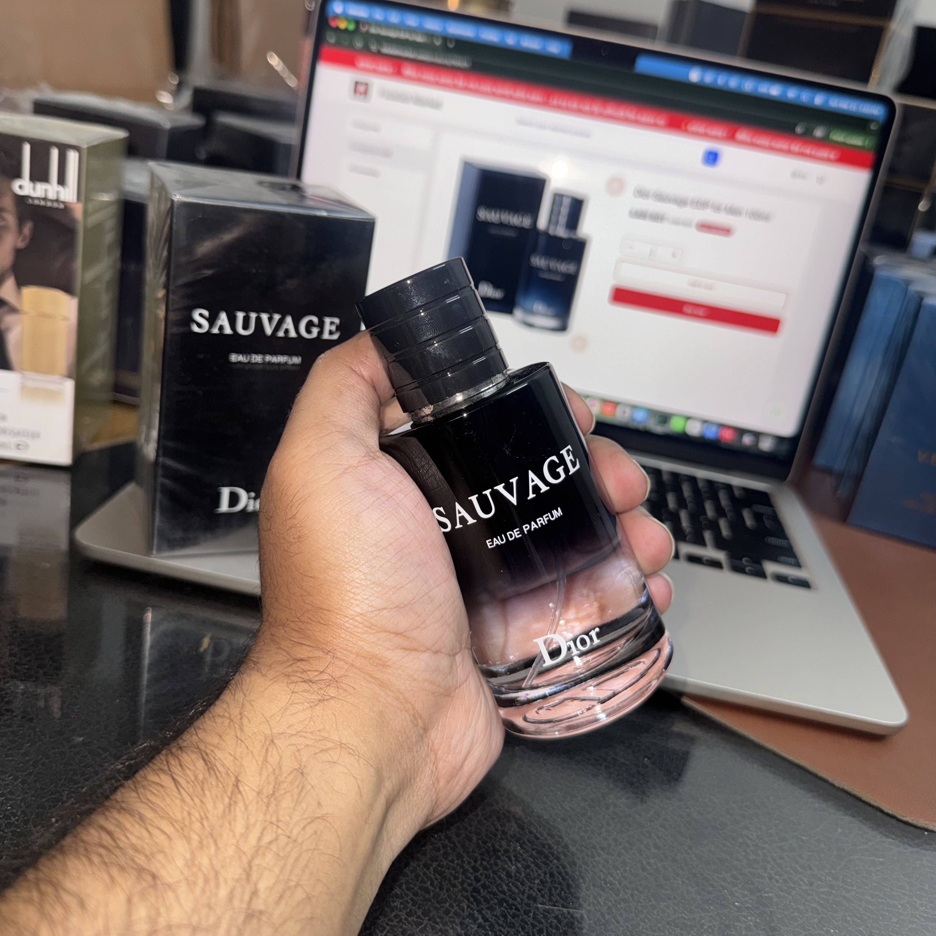 D'ior Sauvage (1:1) EDP for Men 100ml thumbnail 3