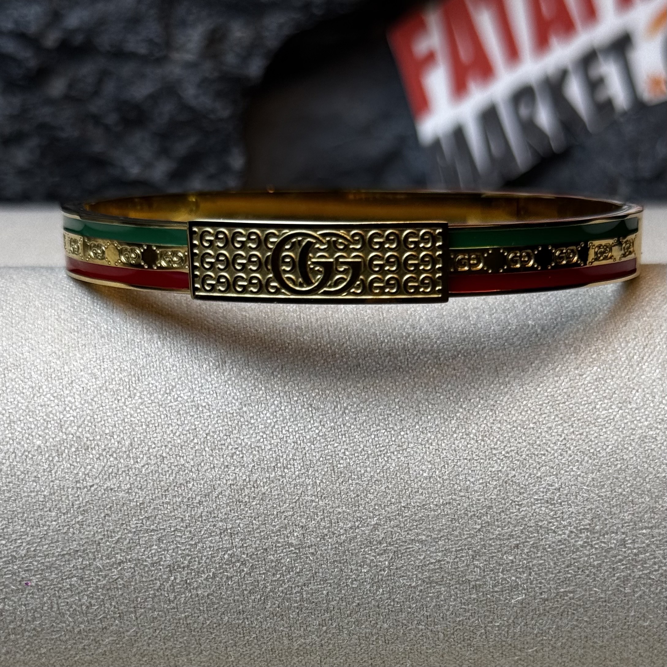 Gucci GG Marmont cuff bracelet Gold - 2 years Color guarantee thumbnail 7
