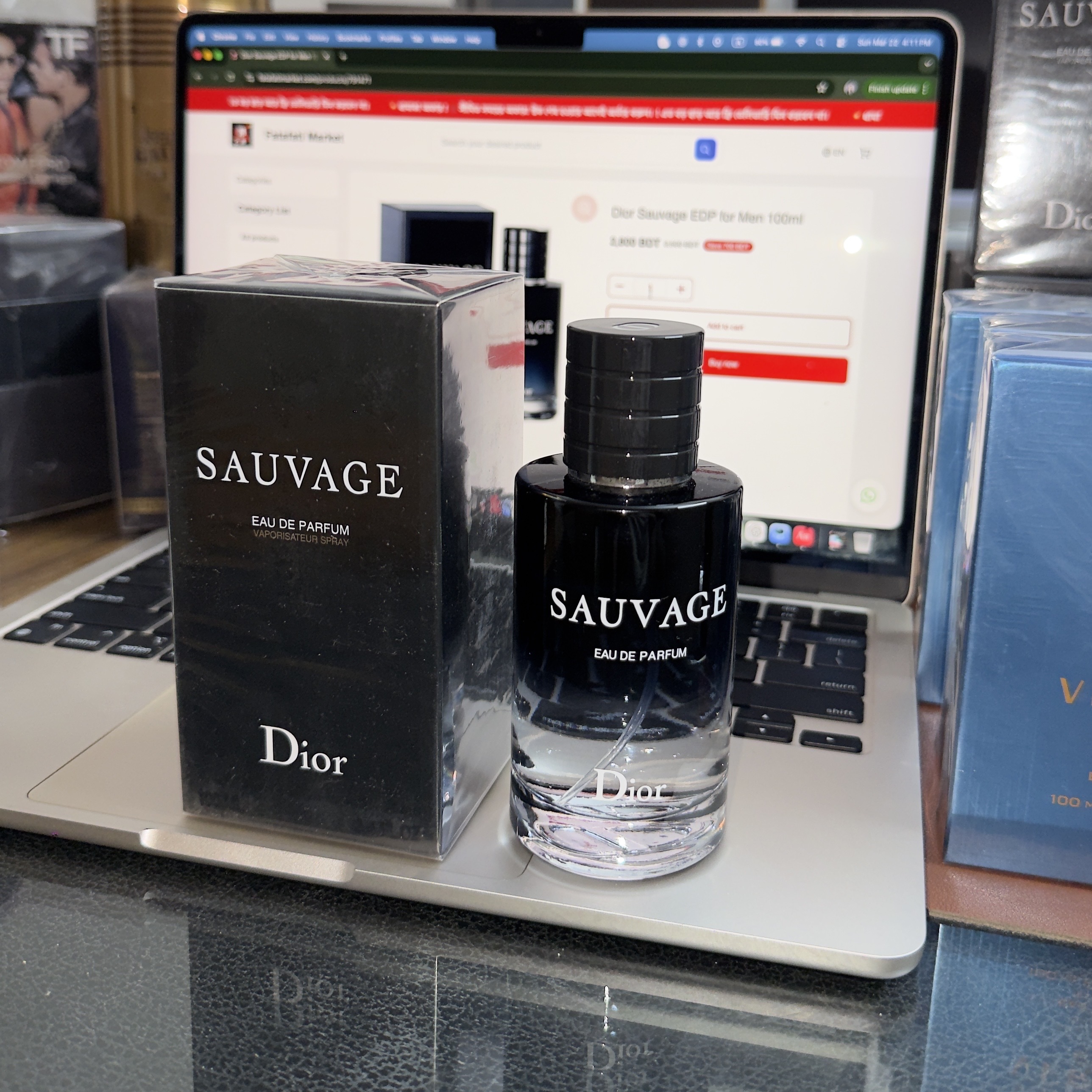 D'ior Sauvage (1:1) EDP for Men 100ml thumbnail 5