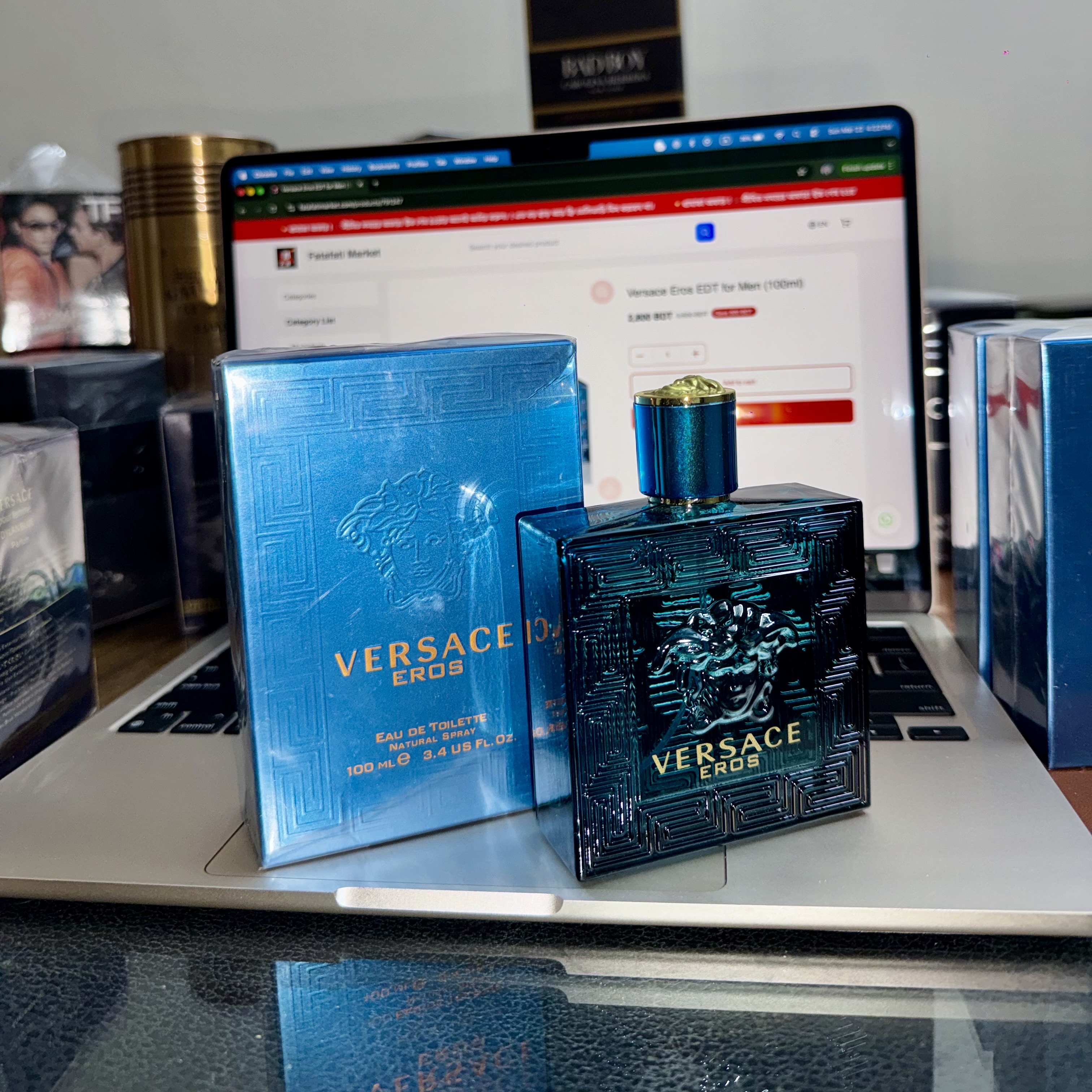 Eros EDT (1:1) for Men (100ml) thumbnail 3