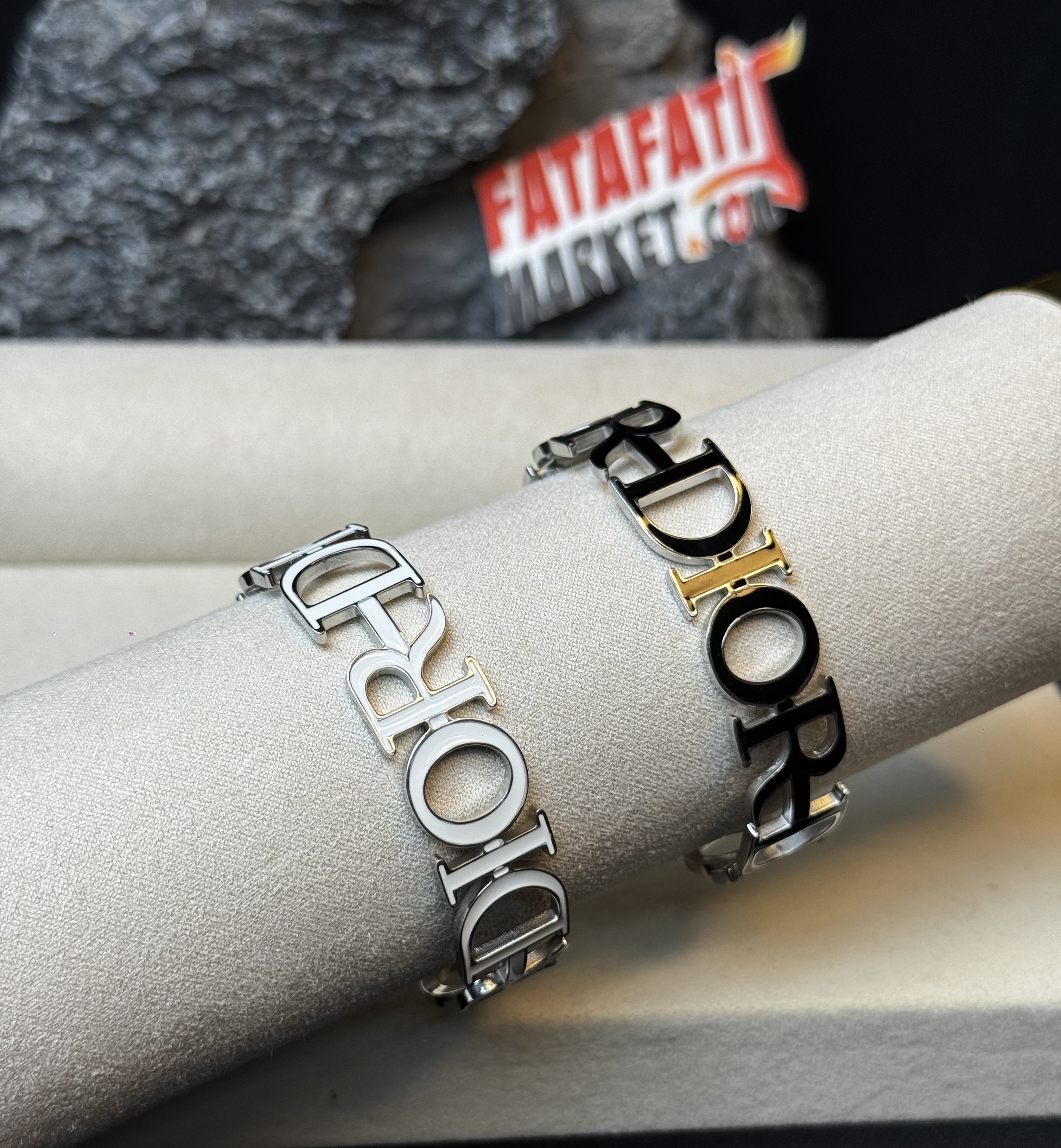 Dior Rocks Cuff Bracelet - 2 years Color guarantee