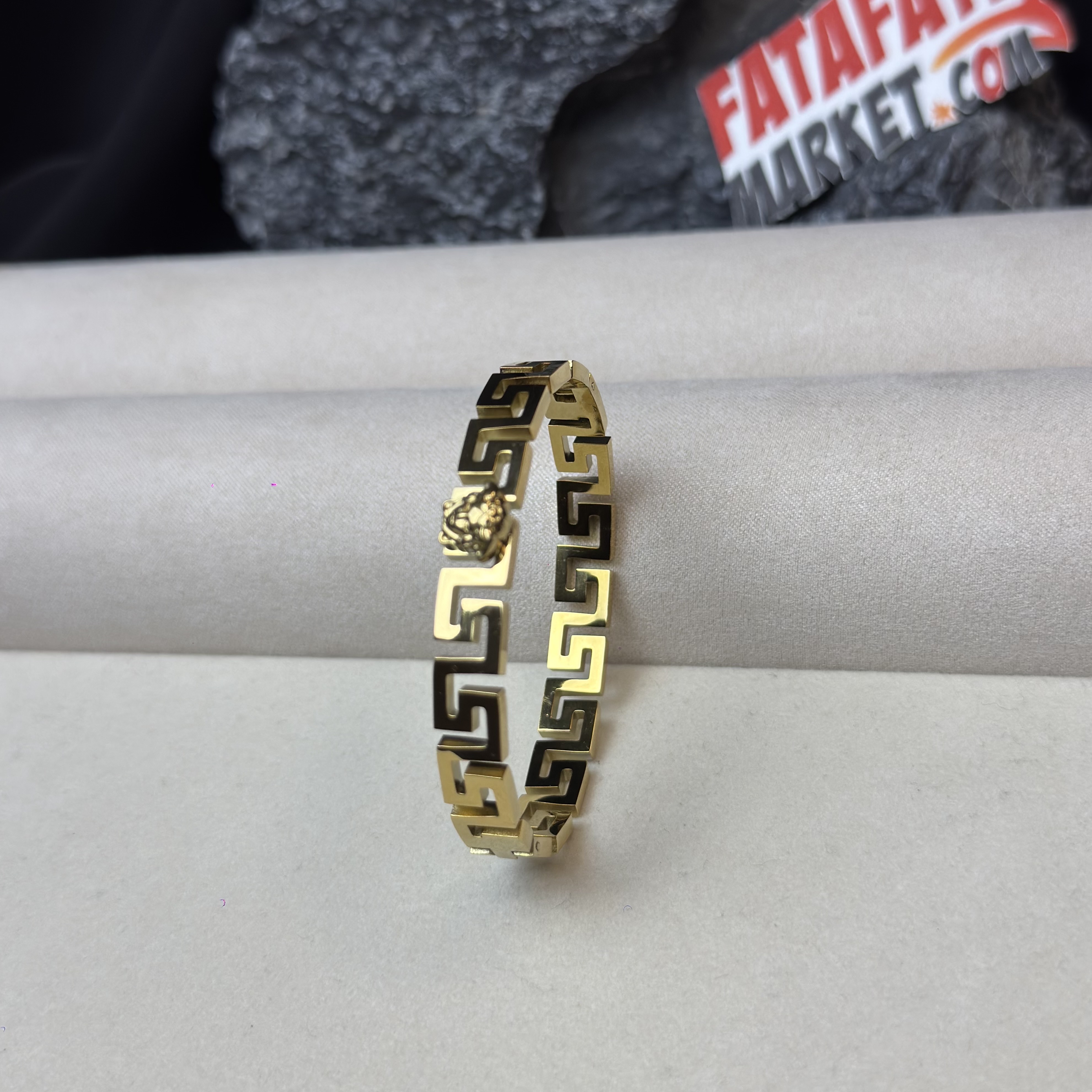 Versace Icon Cuff Bracelet Gold - 2 Color Guarantee thumbnail 5