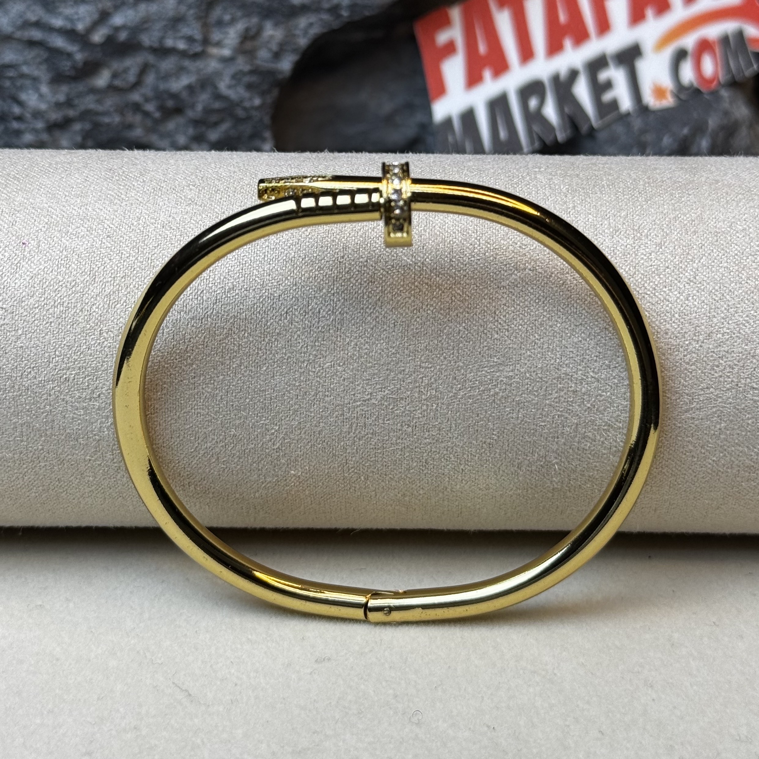 Cartier Juste un Clou bracelet, classic model, diamonds - 2 years Color guarantee thumbnail 4