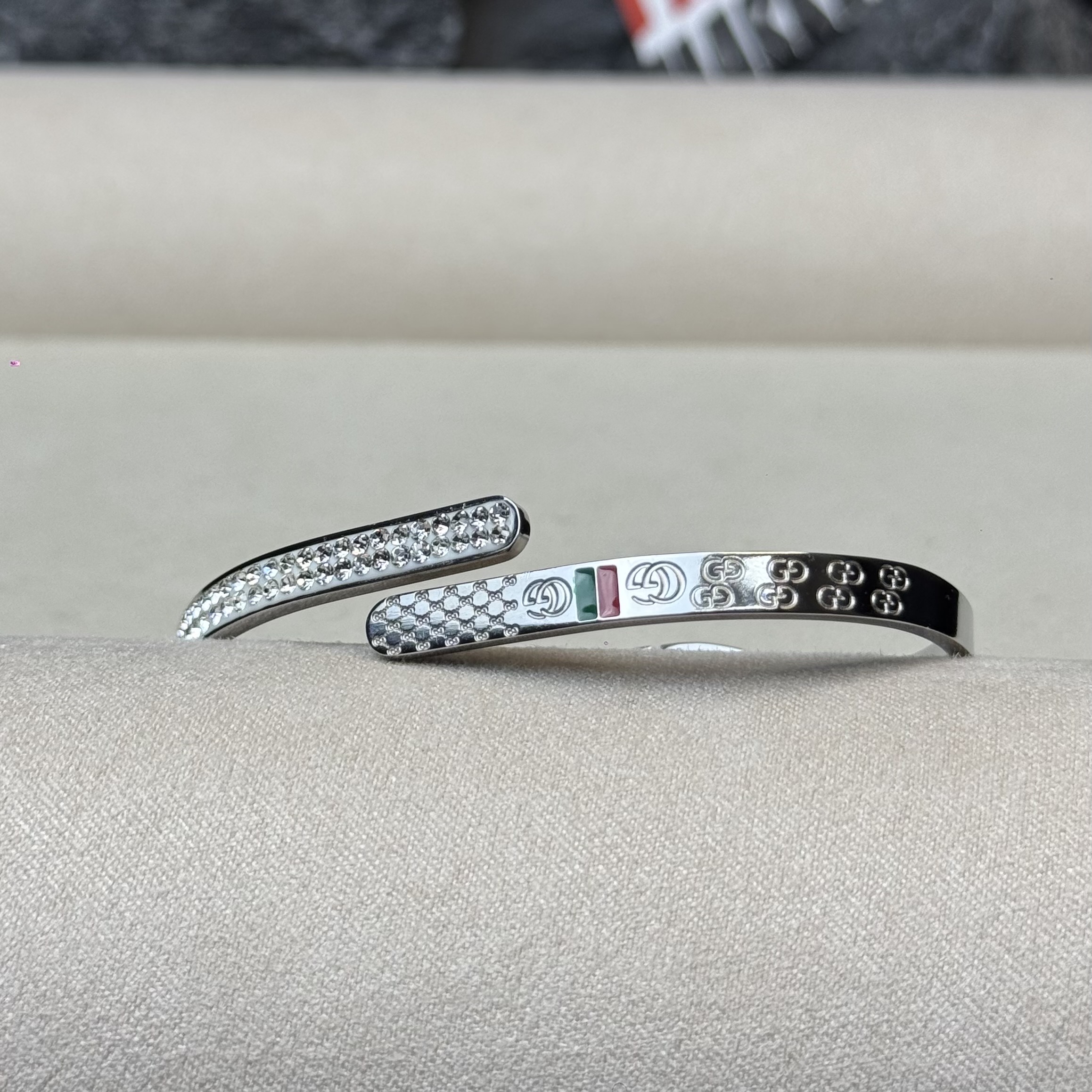Gucci Diamante SS Diamond bracelet Limited Edition- 2 Years Color Guarantee