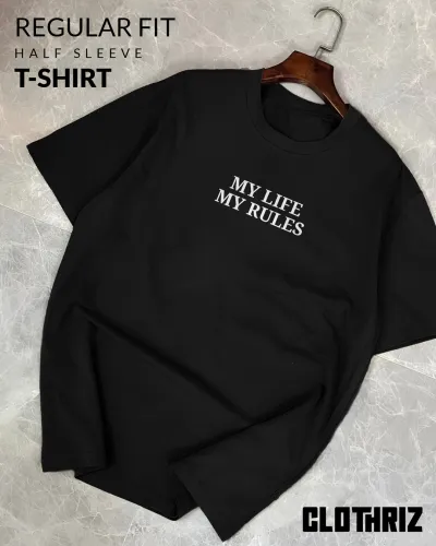 My Life My Rules - Premium Quality T-Shirt_img_0