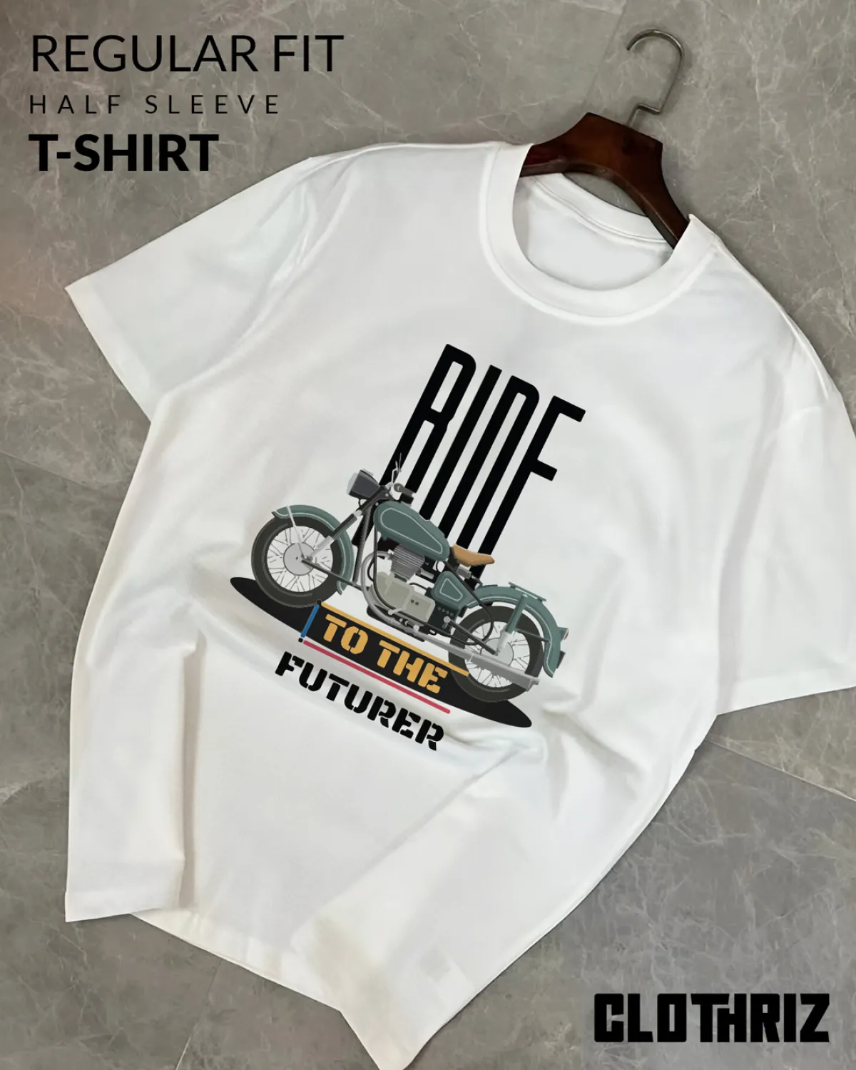 Ride to the Future - Premium Quality T-Shirt