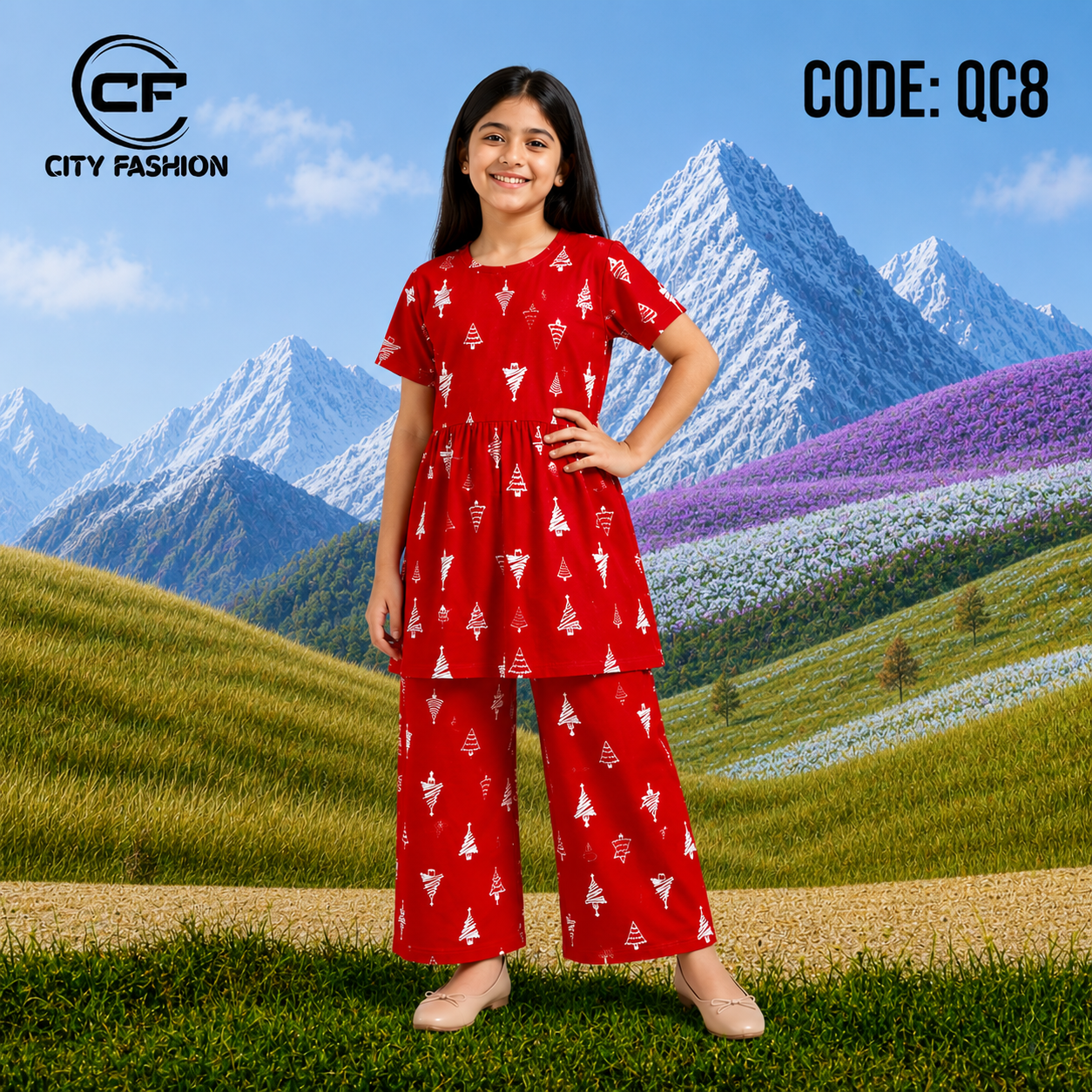 Frock Set - CODE QC8