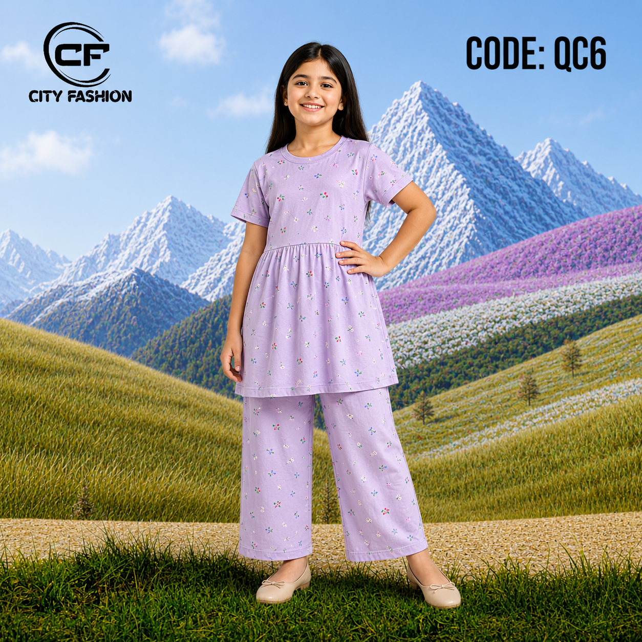 Frock Set - CODE QC6