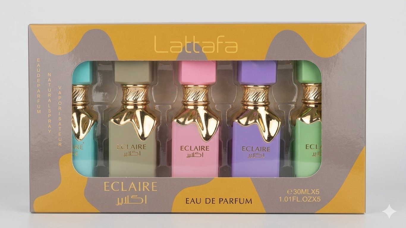 Lattafa| Eclaire | EDP (30ml x 5) combo Set