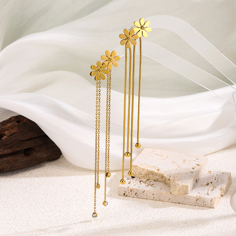 Trendy earrings 2 জোরা (Stainlesssteel 316L)