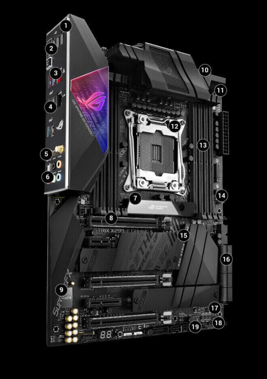 ROG Strix X299-E Gaming IIIntel X299 ATX motherboard LGA 2066