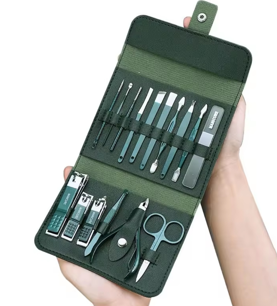 Stainless Steel Nail Cutter Tool Set 16pcs/set