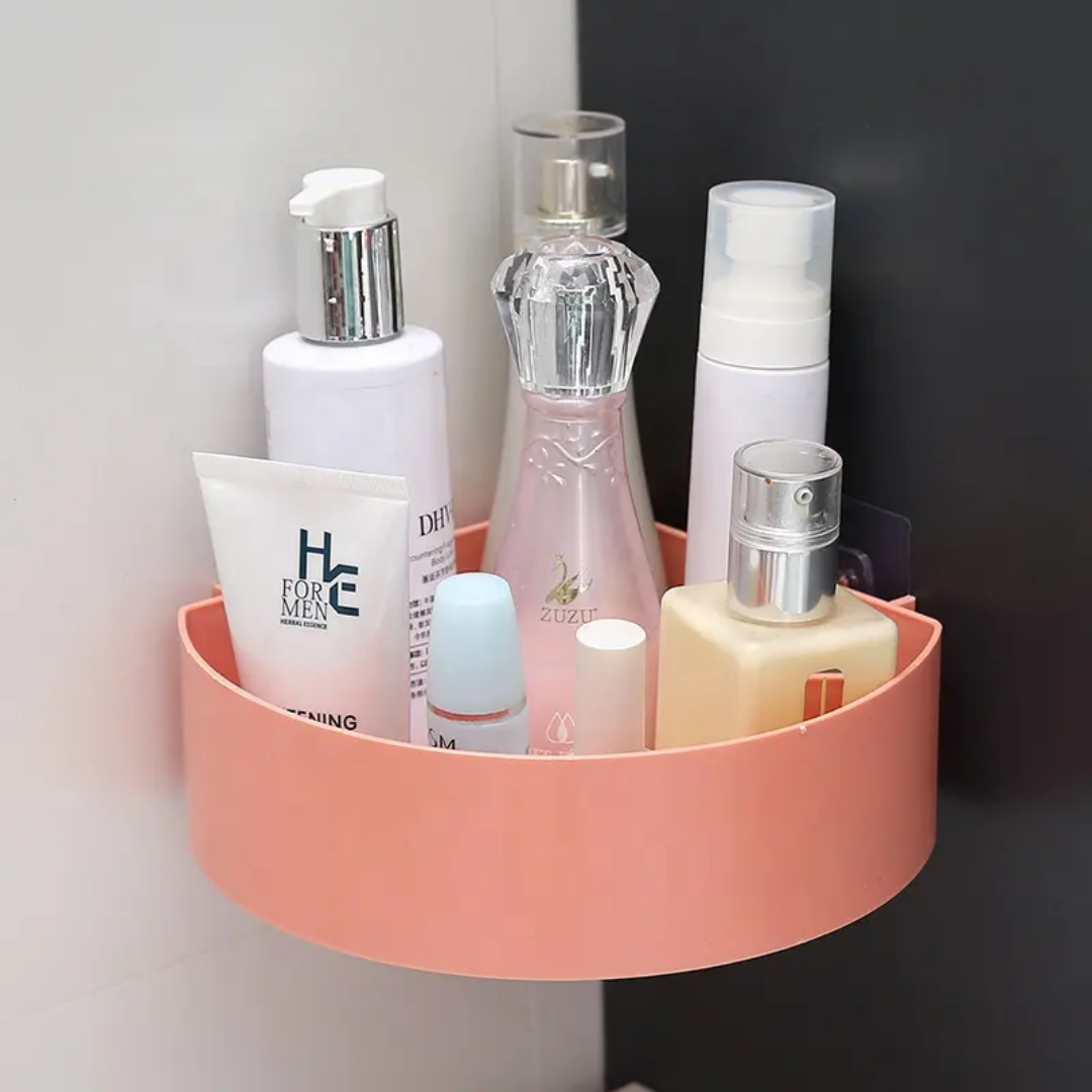 Wall-Mounted Bathroom Corner Shel